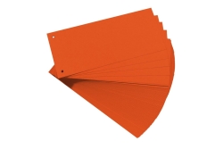 Herlitz Trennstreifen orange 100er