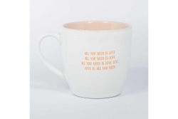 ThumbsUp! Tasse All you need is love 270ml weiß