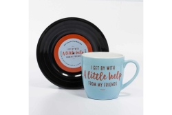 ThumbsUp! Tasse A little help 250ml blau