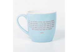 ThumbsUp! Tasse A little help 250ml blau
