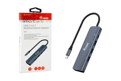 Equip Dock 5-1 USB-C->HDMI,3xUSB-A,100W USB-C 0.25m