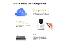 IMOU IPCam Schwenk-/Neige-Kamera 4MP WLAN 1080P IR 10m