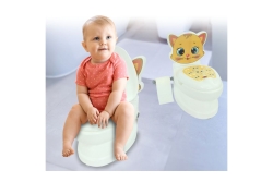Jamara BAY Töpfchen Katze 21,5cm Sitzhöhe Max.25KG weiß