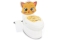 Jamara BAY Töpfchen Katze 21,5cm Sitzhöhe Max.25KG weiß