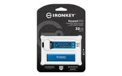 USB-Stick 32GB Kingston IronKey Keypad 200 retail