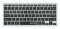 MANHATTAN Slim Funktastatur anthrazit Bluetooth 3.0/2.4GHz