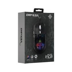 INCA Gaming Maus RGB/ 7200DPI/ 6Tasten/USB 1.60m schwarz...