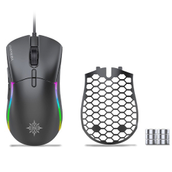INCA Gaming Maus RGB/10000DPI/ 7Tasten/USB 1.80m schwarz...