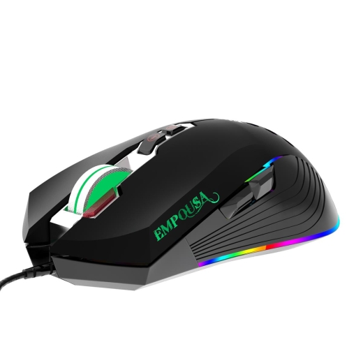INCA Gaming Maus RGB/ 7200DPI/ 8Tasten/USB 1.50m schwarz retail