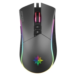 INCA Gaming Maus RGB/ 4800DPI/ 7Tasten/USB 1.65m schwarz retail