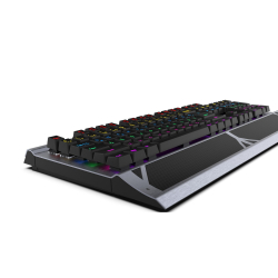INCA Gaming Tastatur RGB/BlueSwitch/USB 1.65m silber retail