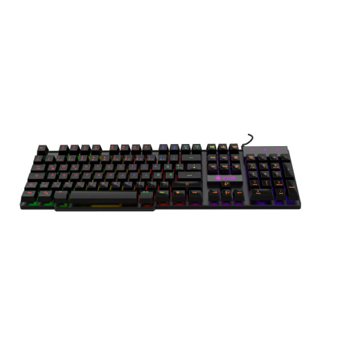 INCA Gaming Maus+Tastatur RGB/ 3200DPI/6Tasten/1.50m schwarz retail