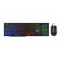 INCA Gaming Maus+Tastatur RGB/ 3200DPI/6Tasten/1.50m schwarz retail