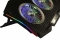 INCA Notebook Kühler 2x 115x15mm Lüfter/RGB/1200RPM/2xUSB sw retail