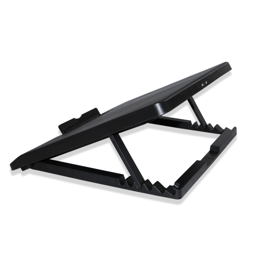 INCA Notebook Kühler 6x 70x70mm Lüfter/LED/2500RPM/2xUSB sw retail