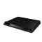 INCA Notebook Kühler 6x 70x70mm Lüfter/LED/2500RPM/2xUSB sw retail