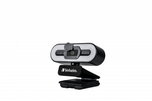 Verbatim Webcam mit Mikro+Licht AWC-02 Full HD 1080p Autof retail