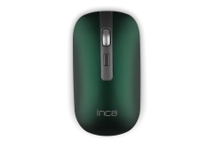 INCA Wrls Maus 1600DPI/4Tasten/2.4GHzUSB-A/-C/Metallic ge...