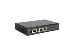 LevelOne PoE+Switch 4xGE PoE/1xGE 65W Hilbert SL managed