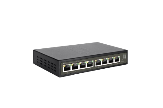 LevelOne PoE+Switch 8xGE PoE+ 120W Hilbert SL managed