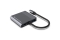 CONCEPTRONIC 4-1 Dock USB-C->2xHDMI/USB-A/100WPD 25cm gr