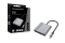 CONCEPTRONIC 4-1 Dock USB-C->2xHDMI/USB-A/100WPD 25cm gr