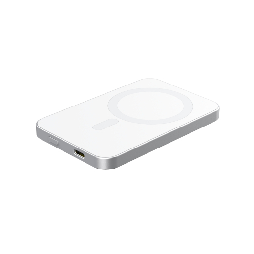 RealPower Powerbank PB-5000 MAG silber 5.000mAh