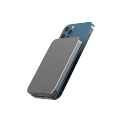 RealPower Powerbank PB-5000 MAG grau 5.000mAh