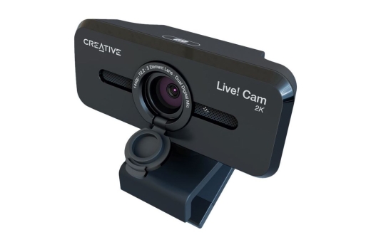 Creative Webcam Live Cam Sync V3 QHD, Mikrofon&Abdeckung
