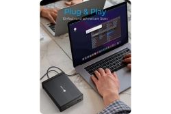 Geh. IcyBox 1x5,25 SATA DVD/ Blue-Ray, schwarz