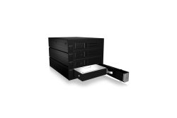 Backplane IcyBox 4x SATA/SAS 3,5HDD 3x5,25, 1xMini SAS HD