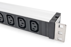 DIGITUS PDU 1U 9xC13 Ausgänge 230V/10A schwarz