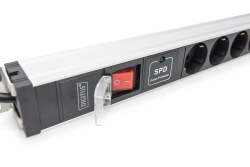 DIGITUS PDU 1HE 12xSchuko 16A Ausgänge 230V/16A schwarz