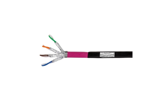 Logilink Erdverlegekabel S/FTP Cat7 AWG23 1000MHz schw. 100m