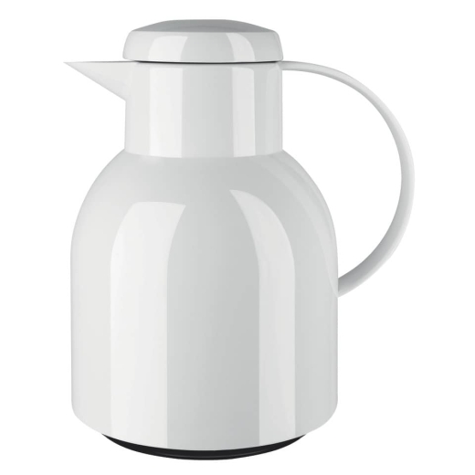 Samba Isolierkanne - 1,0 Liter, weiß hochglanz