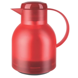 Samba Isolierkanne - 1,0 Liter, rot-transluzent