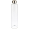 Trinkflasche Glas, 0,75L, transparent