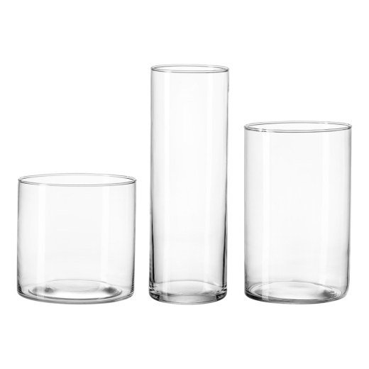 Vasenset Leonie, Glas, 3-teilig