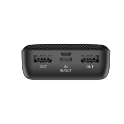 RealPower Powerbank PB-10000 SE schwarz 10.000mAh