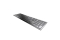 CHERRY KW9100 Wireless SLIM Tastatur DE schwarz/grau