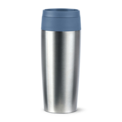 Travel Mug Isolierbecher Classic - 0,36 l, edelstahl/blau
