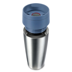 Travel Mug Isolierbecher Classic - 0,36 l, edelstahl/blau