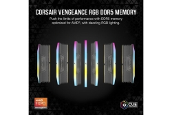 DDR5 64GB PC 5200 CL40 CORSAIR KIT (2x32GB) VENGEANCE RGB B retail
