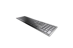 CHERRY KW9100 Wireless SLIM Tastatur FR schwarz/grau