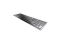 CHERRY KW9100 Wireless SLIM Tastatur FR schwarz/grau