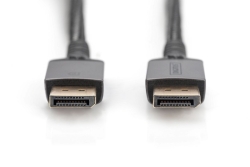 DIGITUS DisplayPort Anschlusskabel 2m Aluminium 8K schwarz