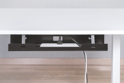 DIGITUS Kabelmanagement Kanal 60x13,5x10,8cm schwarz