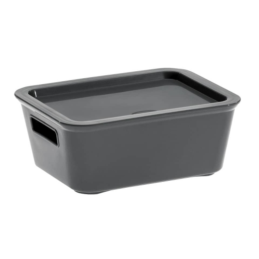 Aufbewahrungsbox Bella M - 1,18 L, anthrazit