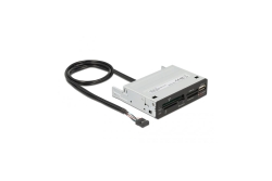 DELOCK 3.5 USB 2.0 Card Reader 5 Slot + 1 x USB 2.0 Typ-A