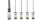 DIGITUS Kabel QSFP+ to 4XSFP+ 40G DAC 3.0m schwarz